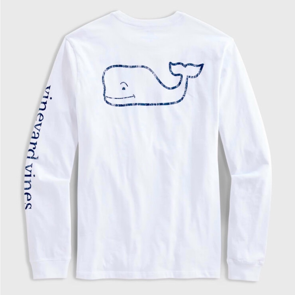 Long sleeve tee Vineyard Vines white